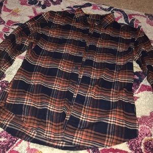J. Crew Mercantile Oversized Flannel Shirt
